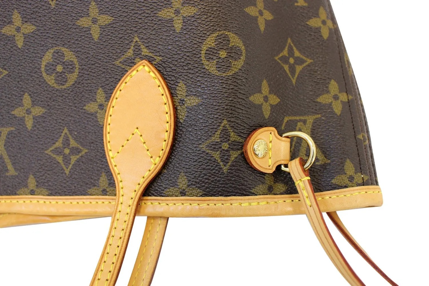 LOUIS VUITTON Monogram Canvas Neverfull PM Tote Shoulder Bag