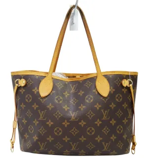 LOUIS VUITTON Monogram Canvas Neverfull PM Tote Shoulder Bag