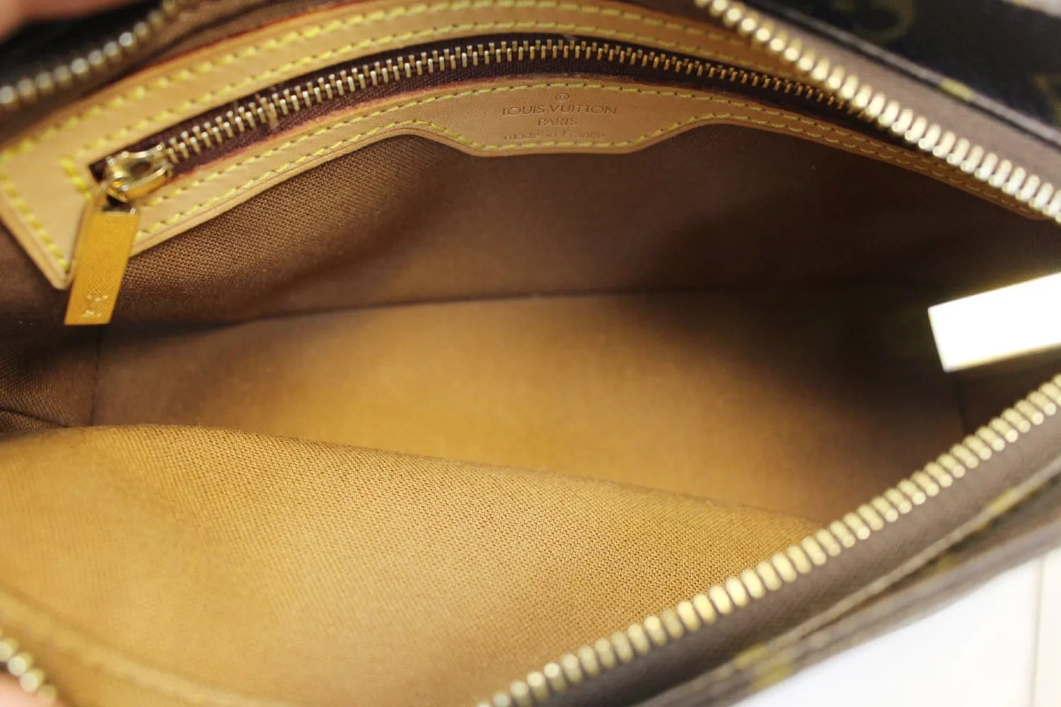 LOUIS VUITTON Monogram Canvas Trotteur Crossbody Bag
