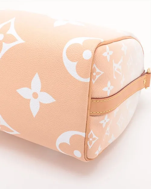 LOUIS VUITTON | Monogram Giant Speedy Bandouliere 25 | Blush
