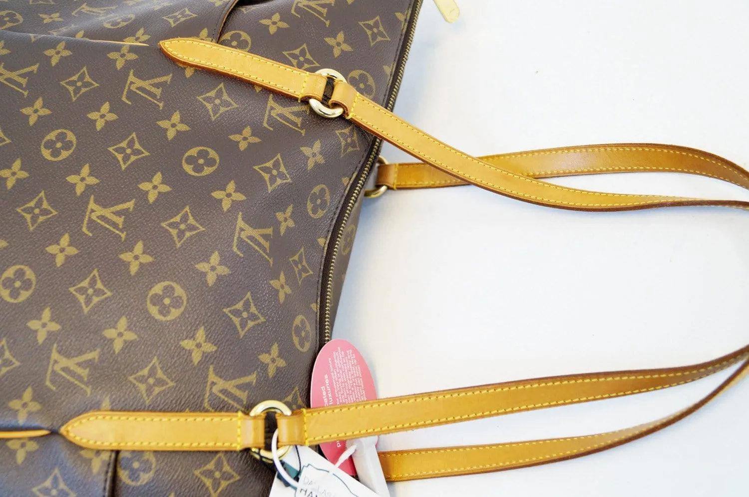 LOUIS VUITTON Monogram Totally Gm Tote Shoulder Handbag Purse
