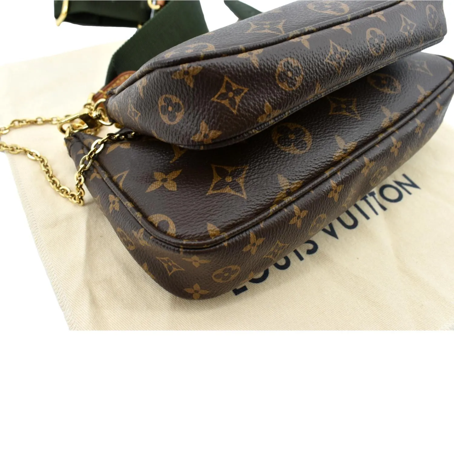 LOUIS VUITTON  Multi Pochette Accessoires Monogram Canvas Shoulder Bag - sold