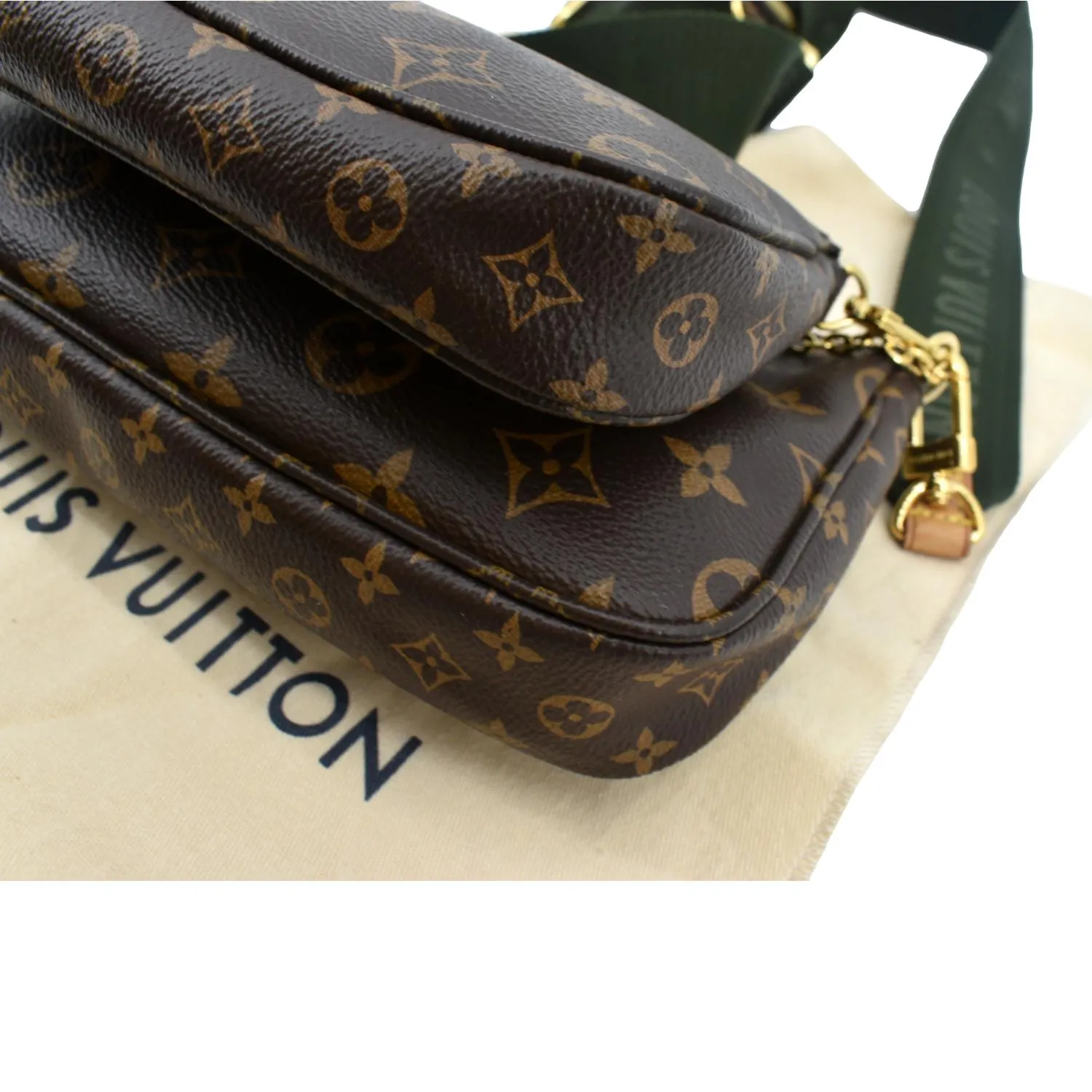 LOUIS VUITTON  Multi Pochette Accessoires Monogram Canvas Shoulder Bag - sold