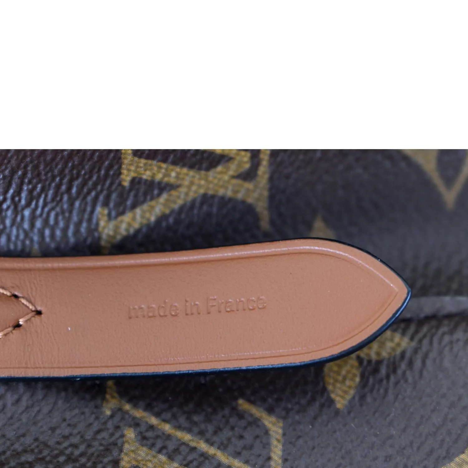 LOUIS VUITTON NeoNoe Monogram Canvas Crossbody Bag Caramel