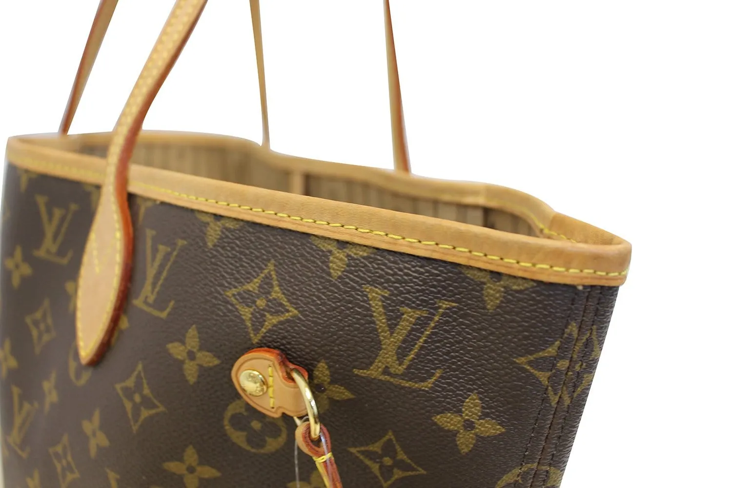 LOUIS VUITTON Neverfull MM Monogram Canvas Brown Tote Bag