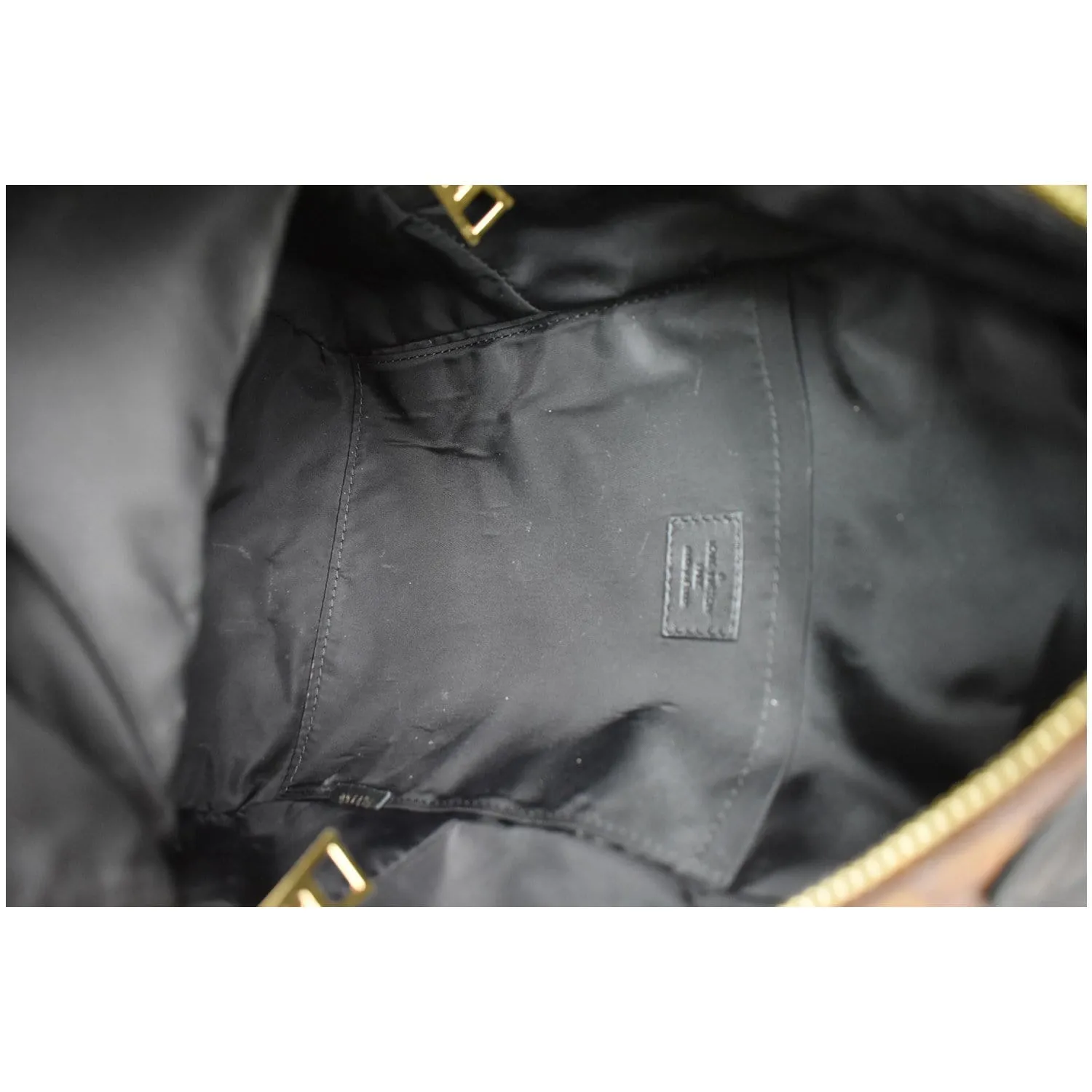 LOUIS VUITTON Palm Springs PM Monogram Reverse Canvas Backpack Brown