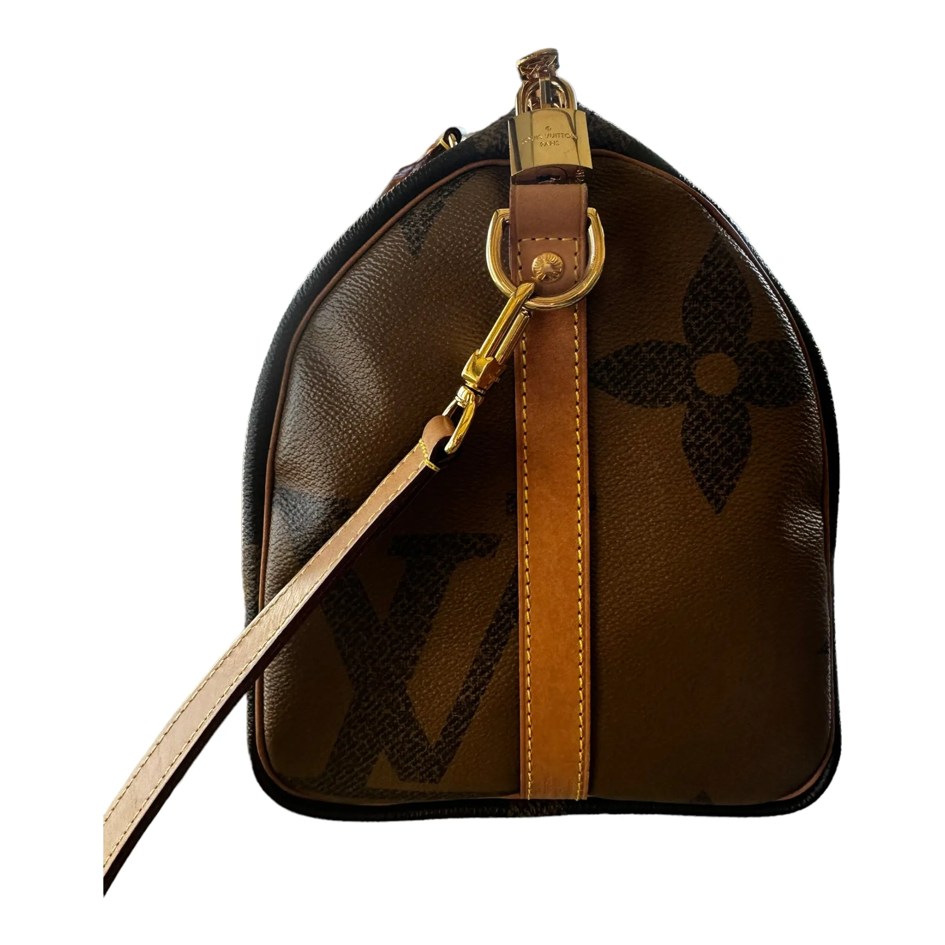 Louis Vuitton Reverse Monogram Giant Speedy Bandouliere 30