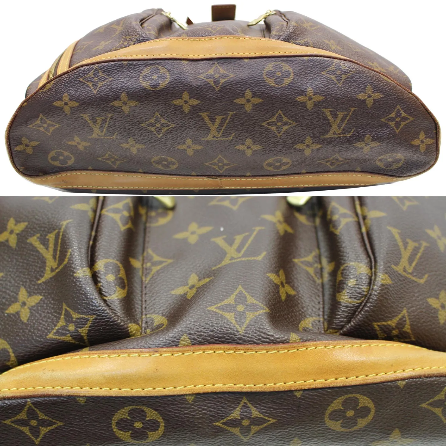 LOUIS VUITTON Sac A Dos Bosphore Monogram Canvas Backpack Bag Brown