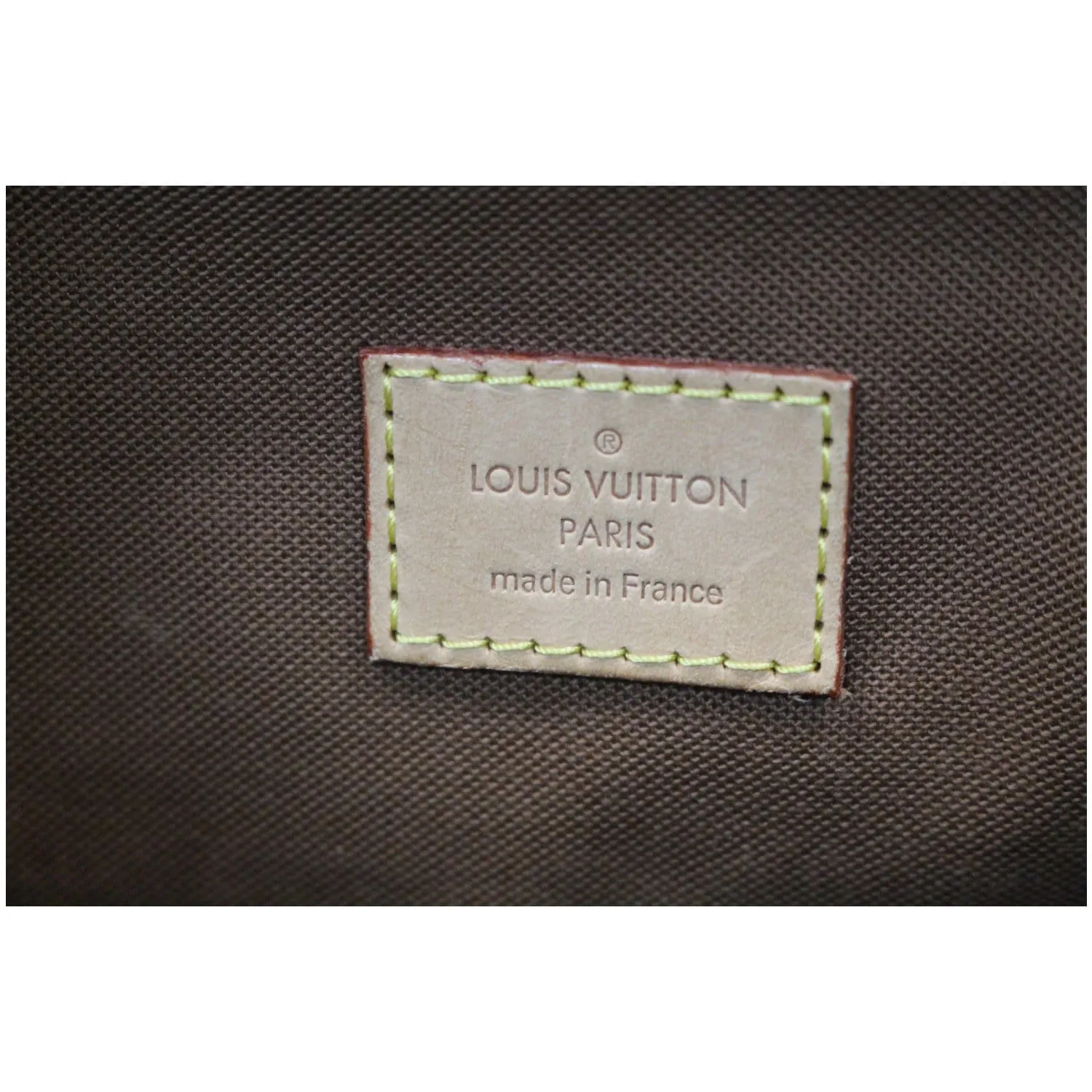 LOUIS VUITTON Sac A Dos Bosphore Monogram Canvas Backpack Bag Brown
