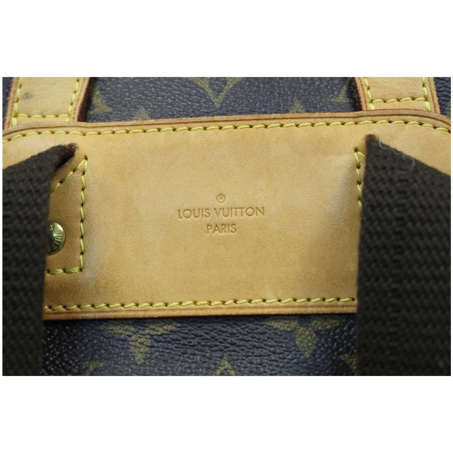 LOUIS VUITTON Sac A Dos Bosphore Monogram Canvas Backpack Bag Brown