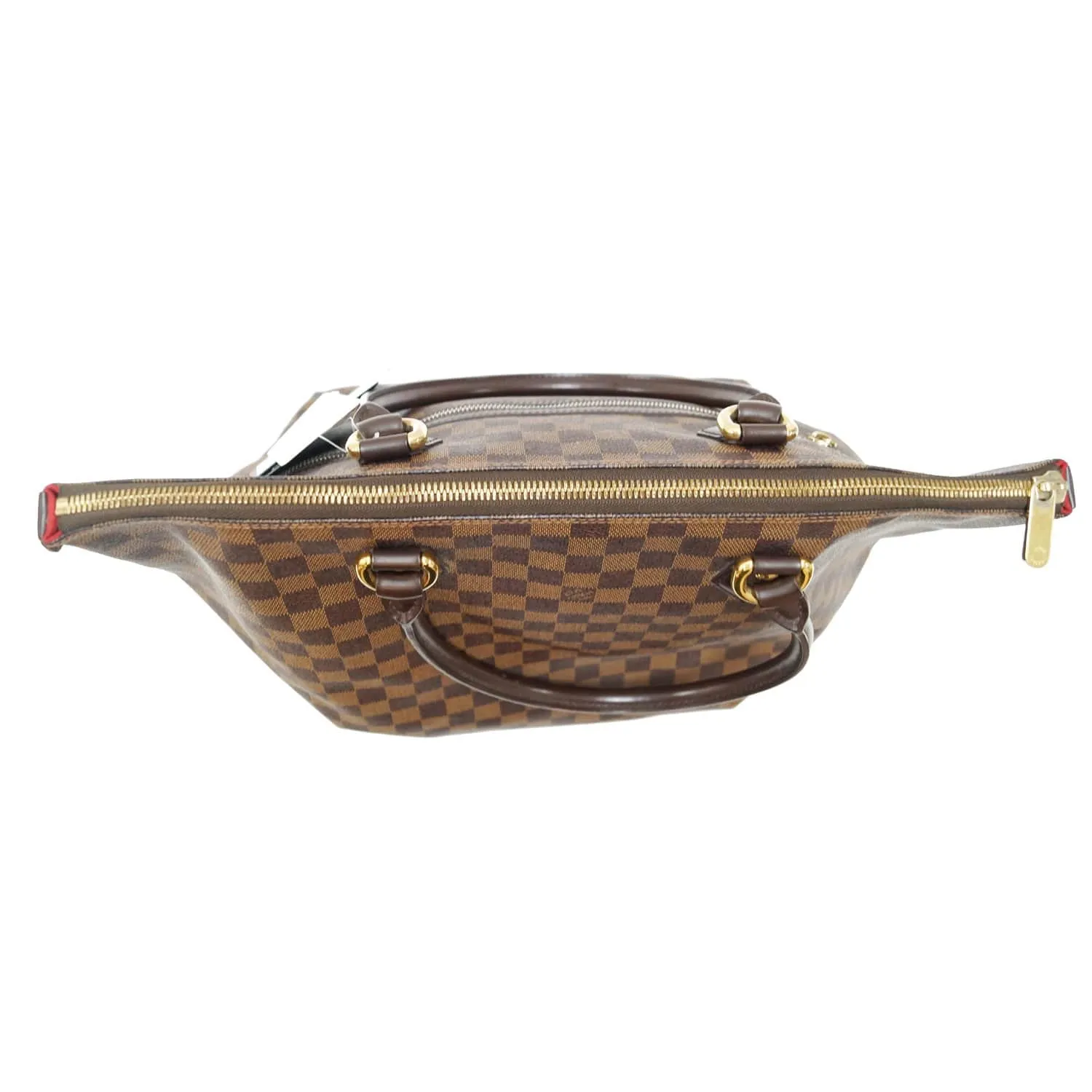 LOUIS VUITTON Saleya GM Damier Ebene Shoulder Handbag