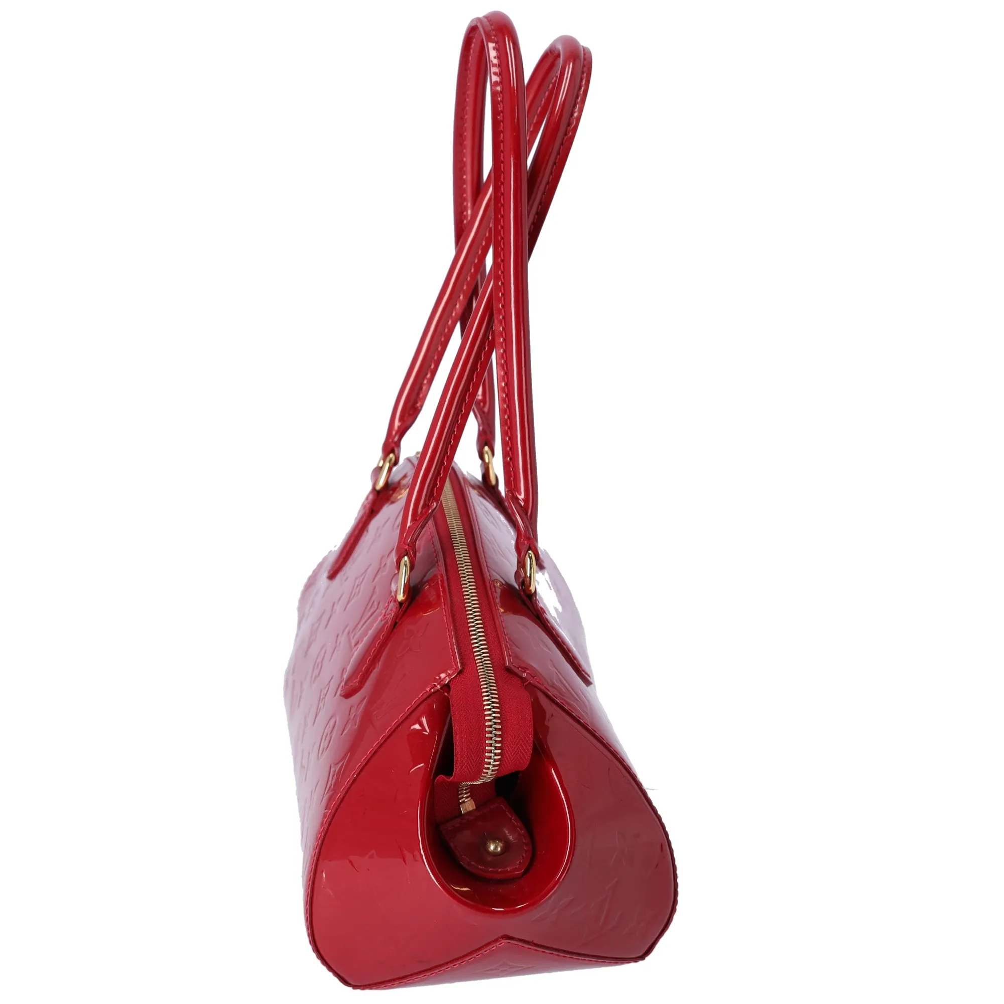 Louis Vuitton Sherwood PM Monogram Vernis Shoulder Bag M91494 Pomme d'Amour