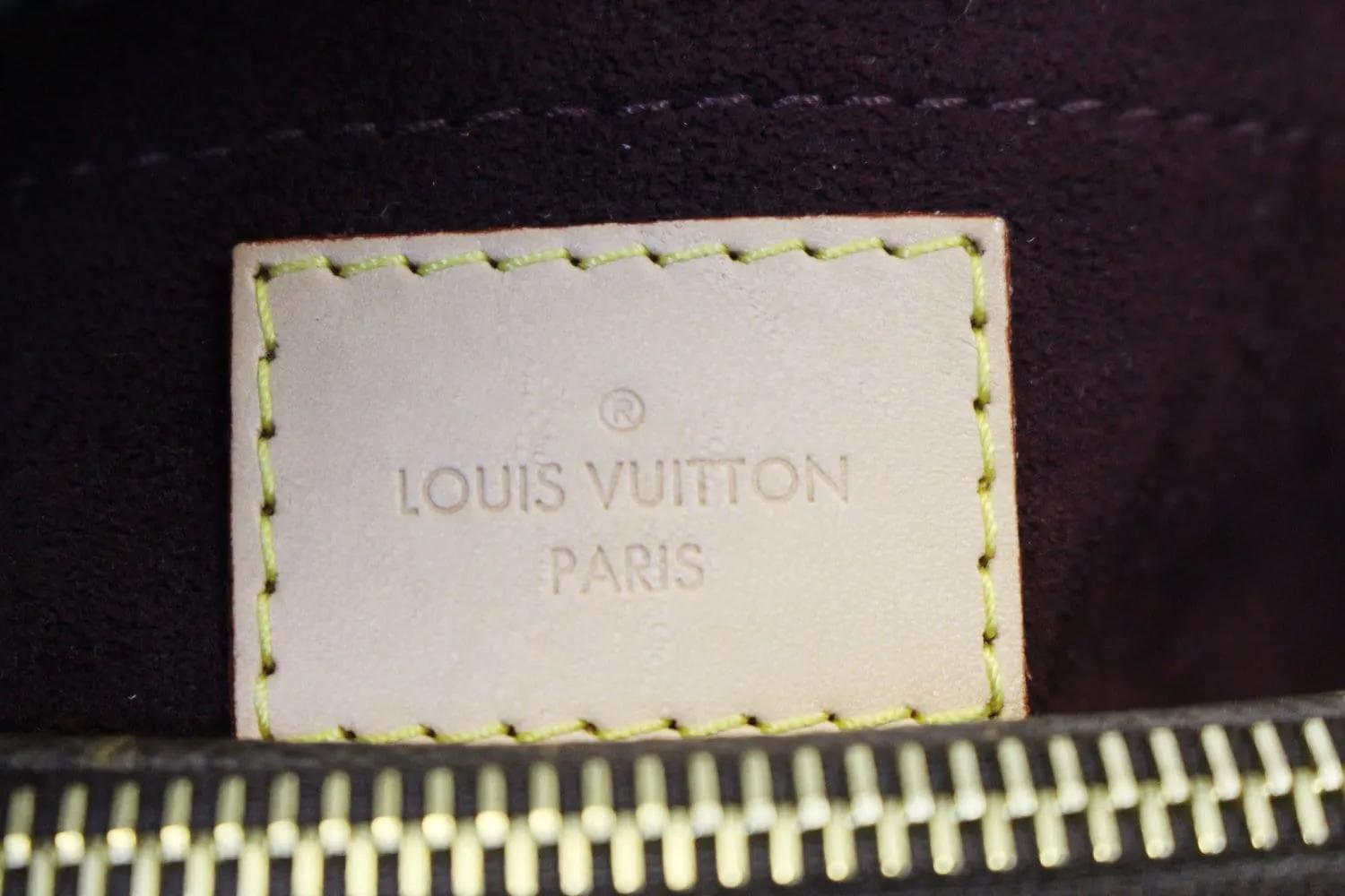 LOUIS VUITTON Shoulder Handbag Monogram Montaigne MM Pre owned