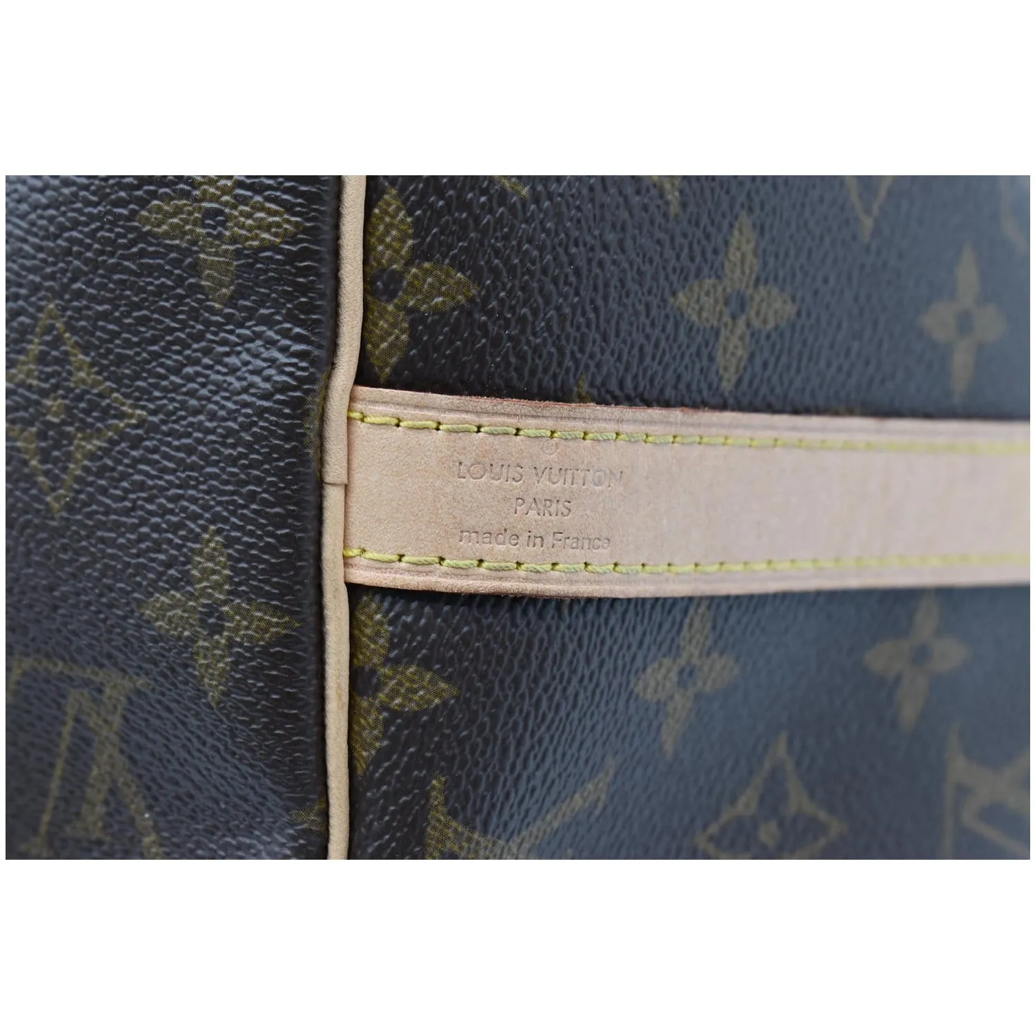 LOUIS VUITTON Speedy 30 Bandouliere Monogram Canvas Shoulder Bag Brown