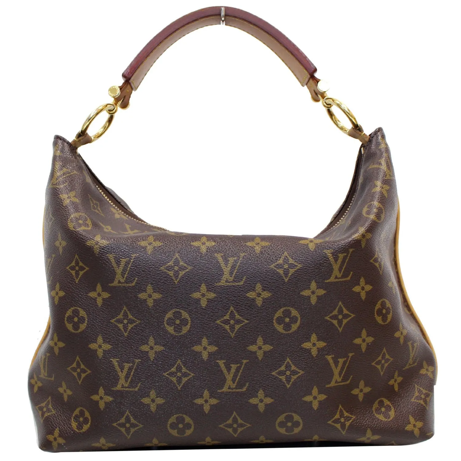 LOUIS VUITTON Sully PM Monogram Canvas Shoulder Bag Brown
