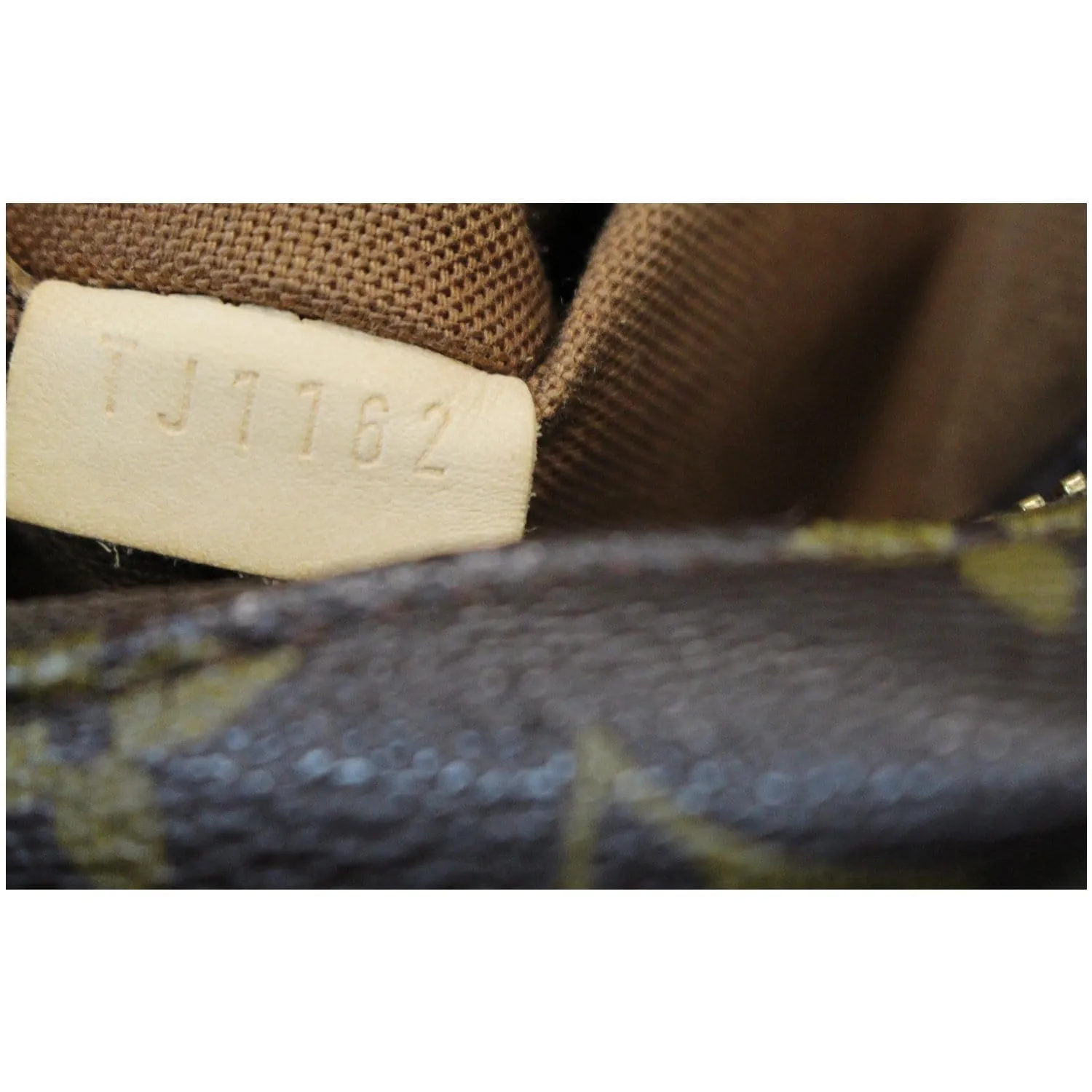 LOUIS VUITTON Sully PM Monogram Canvas Shoulder Bag Brown
