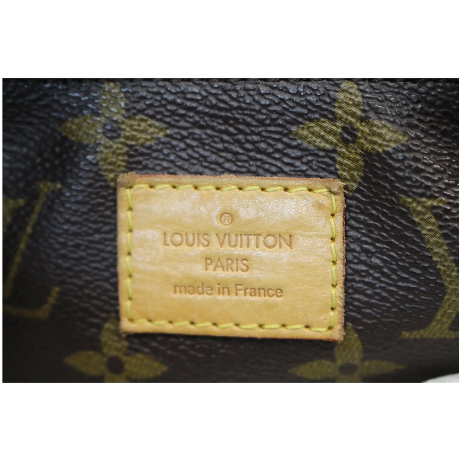 LOUIS VUITTON Sully PM Monogram Canvas Shoulder Bag Brown