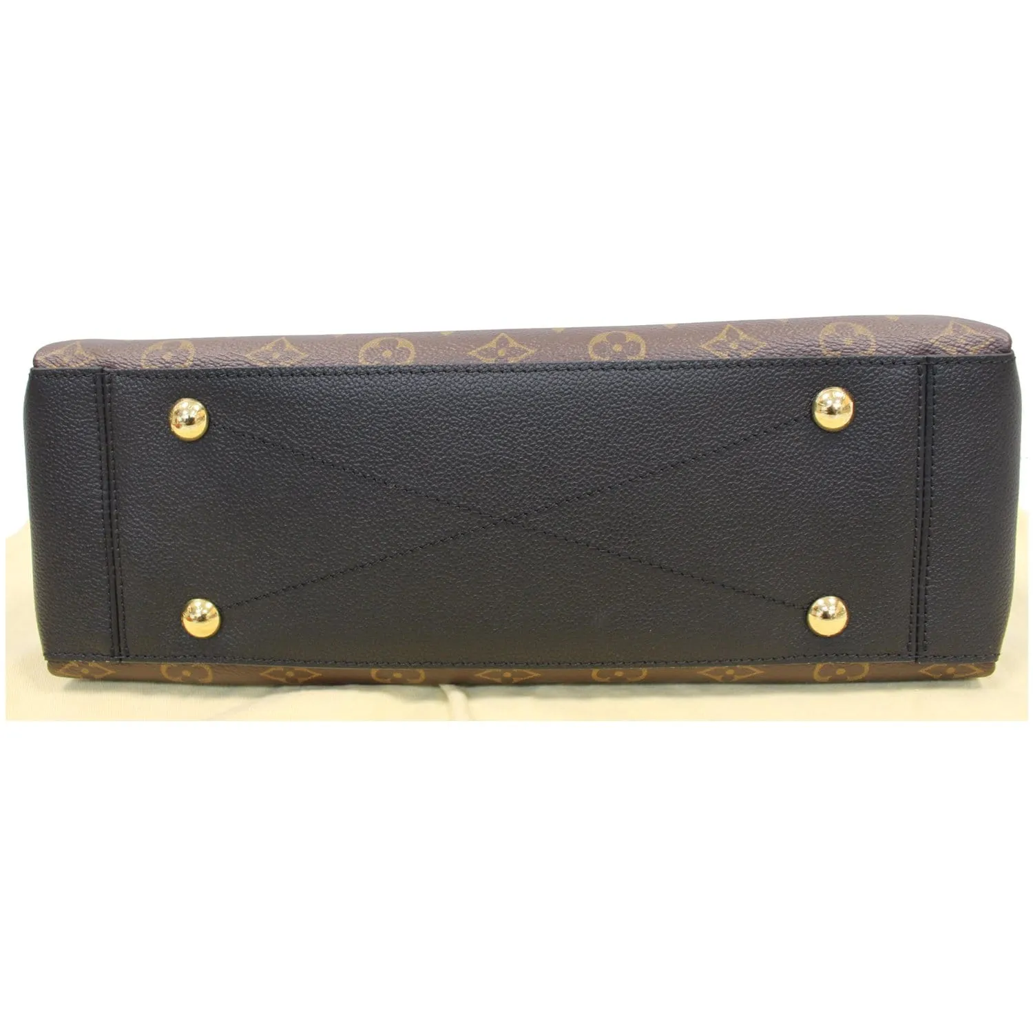 LOUIS VUITTON Surene MM Monogram Canvas Shoulder Bag Black