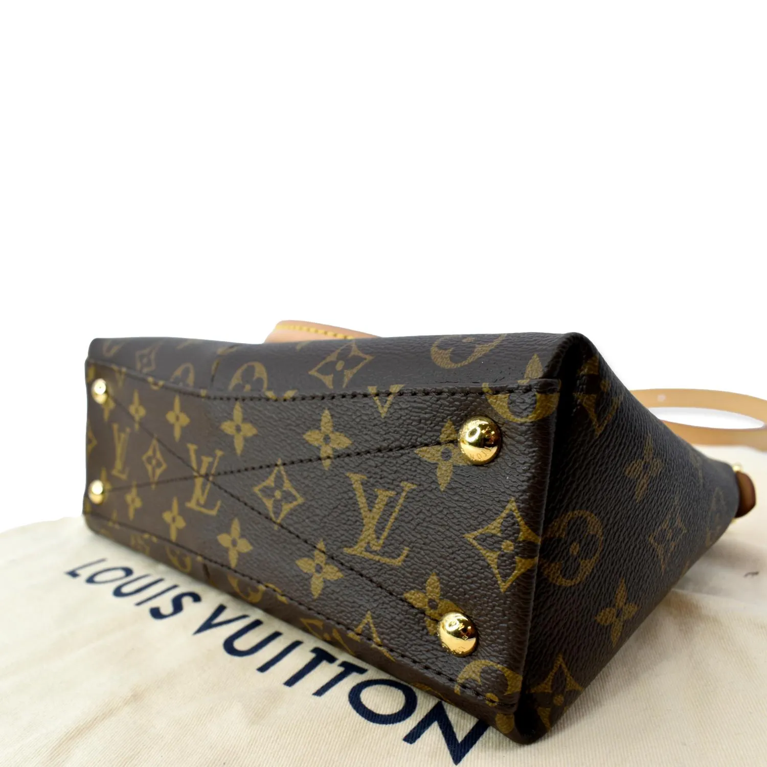 LOUIS VUITTON V Tote BB Monogram Canvas Shoulder Bag Rose Poudre - New Year Deals