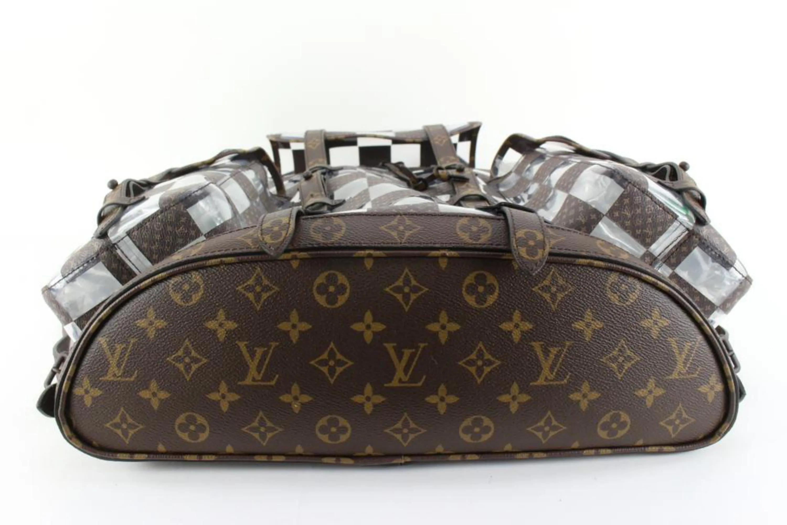 Louis Vuitton Virgil Abloh Monogram Chess Christopher Backpack 21lz720s