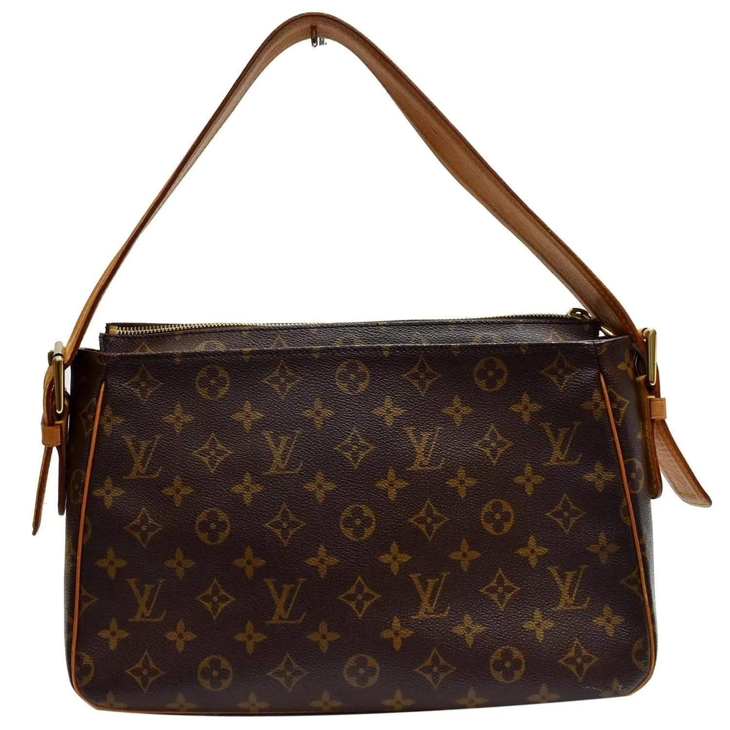 LOUIS VUITTON Viva Cite MM Monogram Canvas Shoulder Bag Brown