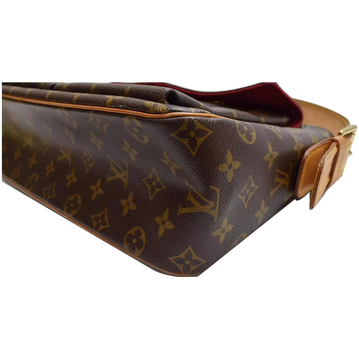 LOUIS VUITTON Viva Cite MM Monogram Canvas Shoulder Bag Brown