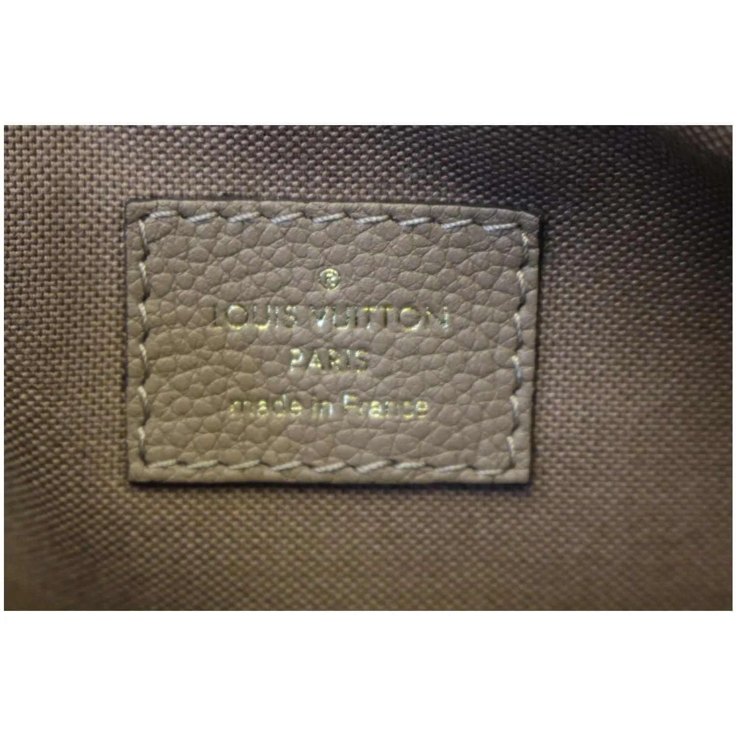 LOUIS VUITTON Vosges MM Empreinte Leather Shoulder Handbag