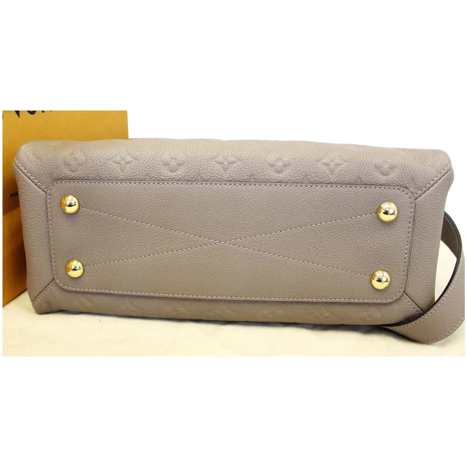 LOUIS VUITTON Vosges MM Empreinte Leather Shoulder Handbag