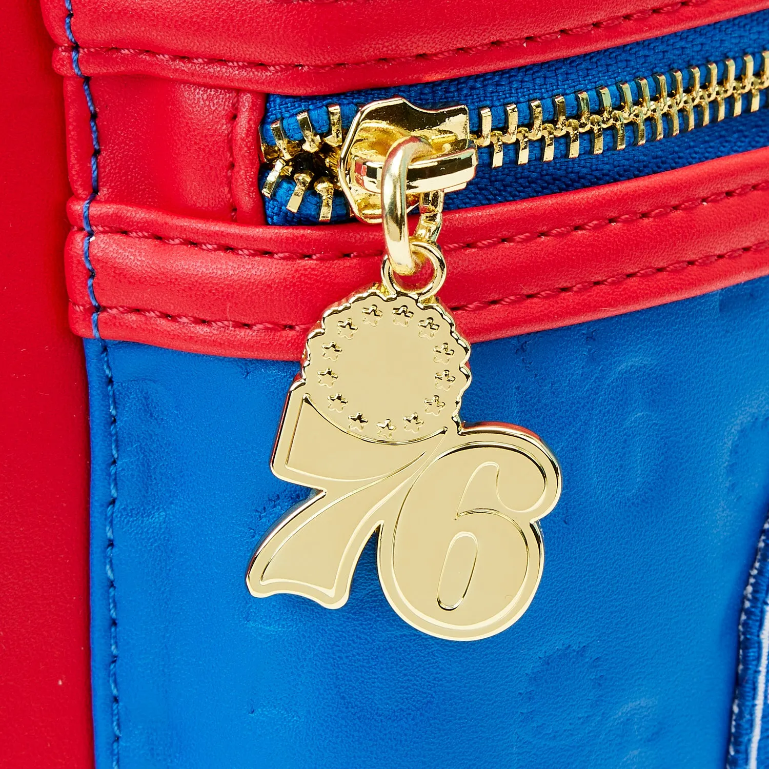 Loungefly NBA Philadelphia 76ers Patch Icons Mini Backpack