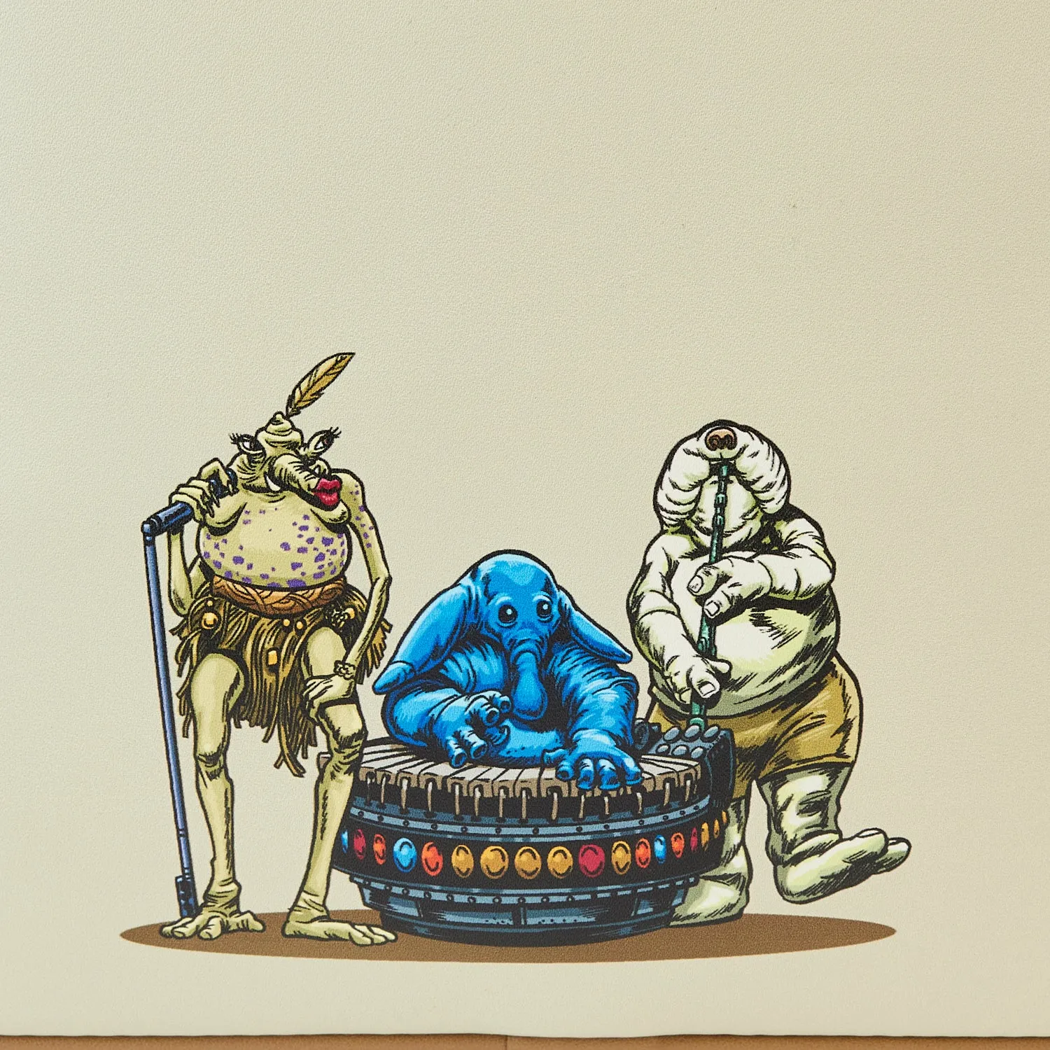 Loungefly Star Wars Return of The Jedi 40th Anniversary Jabbas Palace Mini Backpack