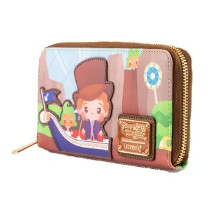 Loungefly Willy Wonka and the Chocolate Factory 50th Anniversary Zip Around Wallet