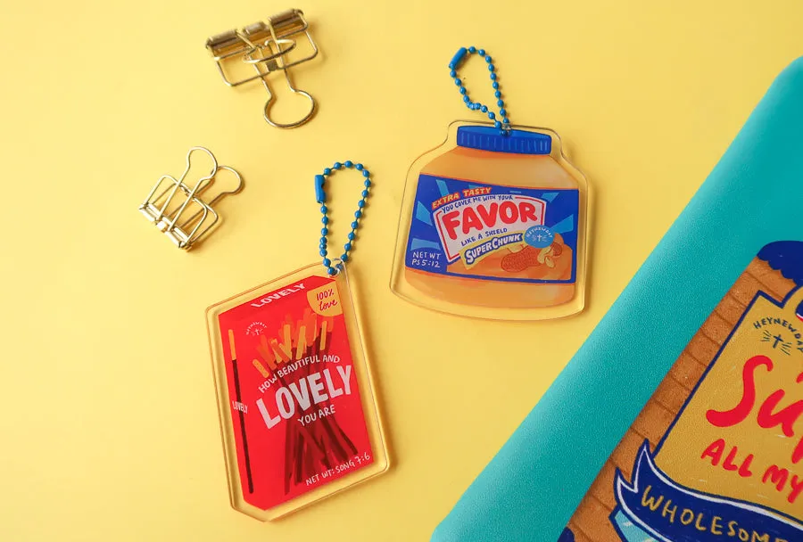 Lovely Chocolate Sticks {Acrylic Keychain}