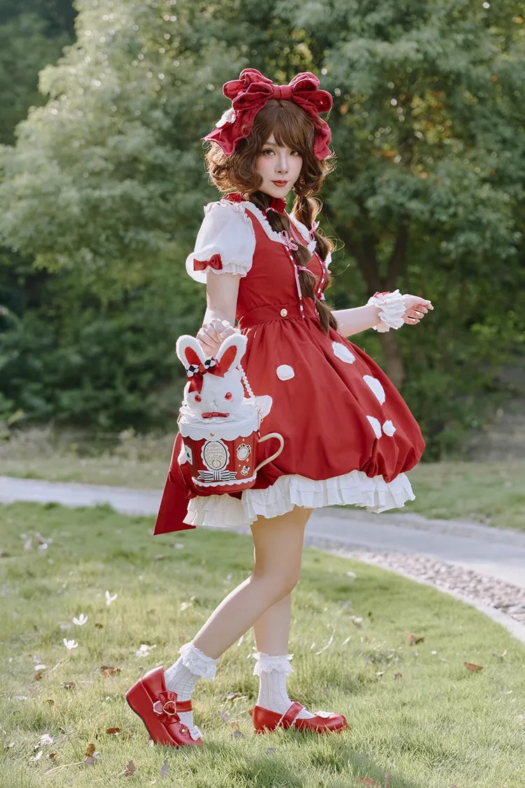 Lovely Teacup Rabbit Bowknot Sweet Lolita Shoulder Bag 5 Colors