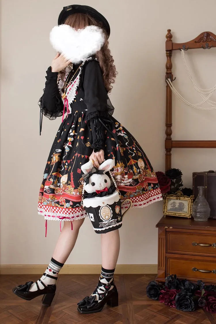 Lovely Teacup Rabbit Bowknot Sweet Lolita Shoulder Bag 5 Colors