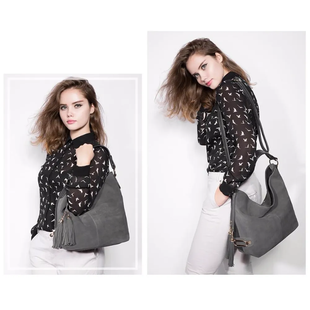 <bold>Hobo / Tote Bag <br>Vegan-Leather