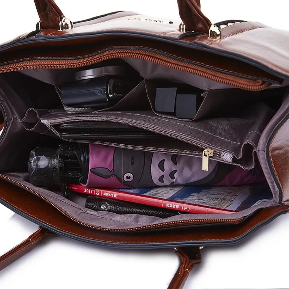<bold>Messenger  / Crossbody Bag  <br>Vegan-Leather