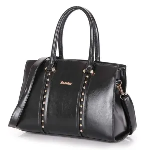 <bold>Messenger  / Crossbody Bag  <br>Vegan-Leather