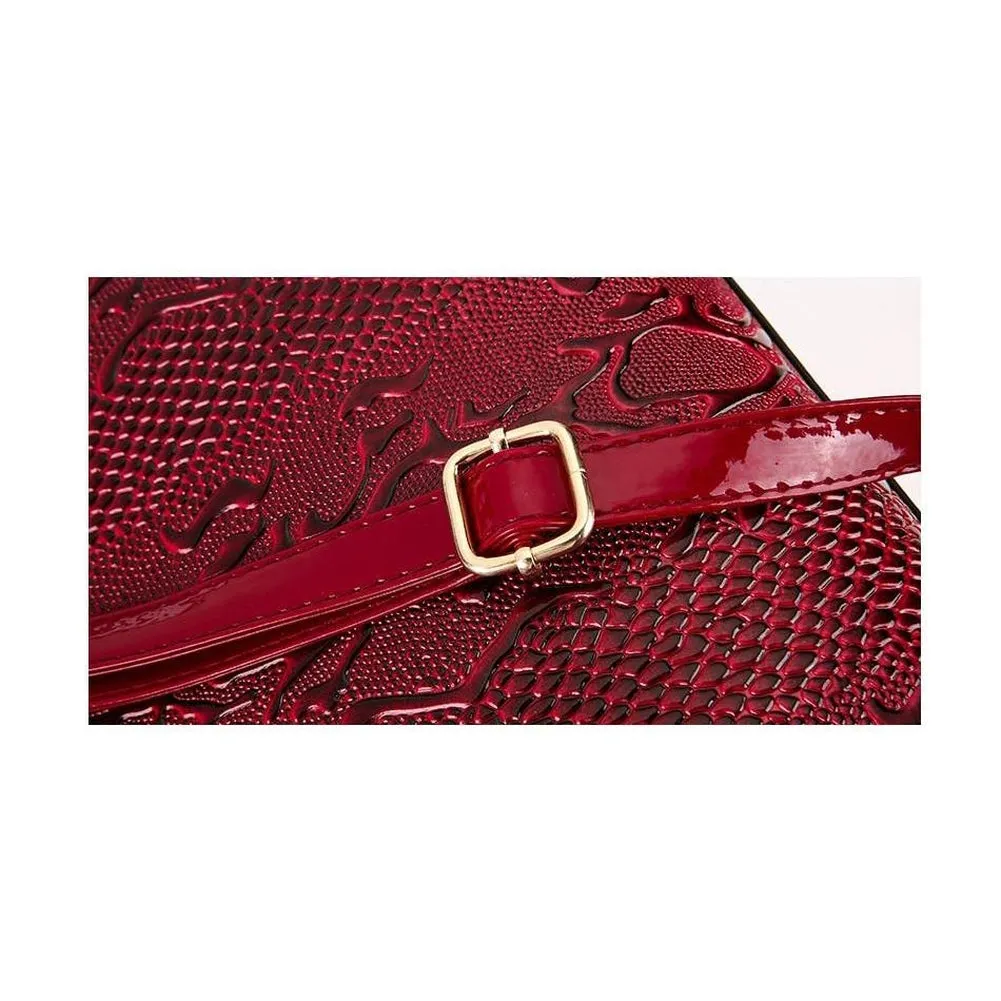 <bold>Top-Handle / Crossbody Bag  <br>Vegan-Leather