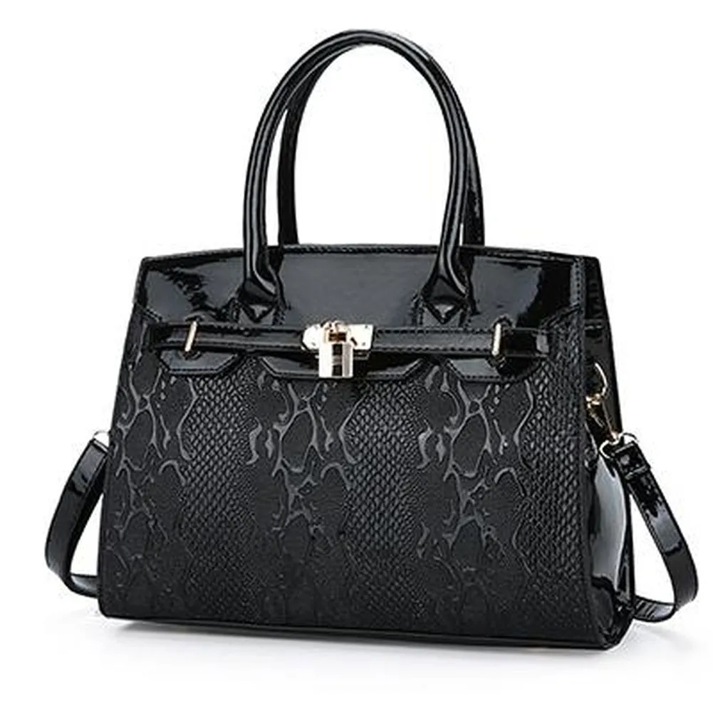 <bold>Top-Handle / Crossbody Bag  <br>Vegan-Leather