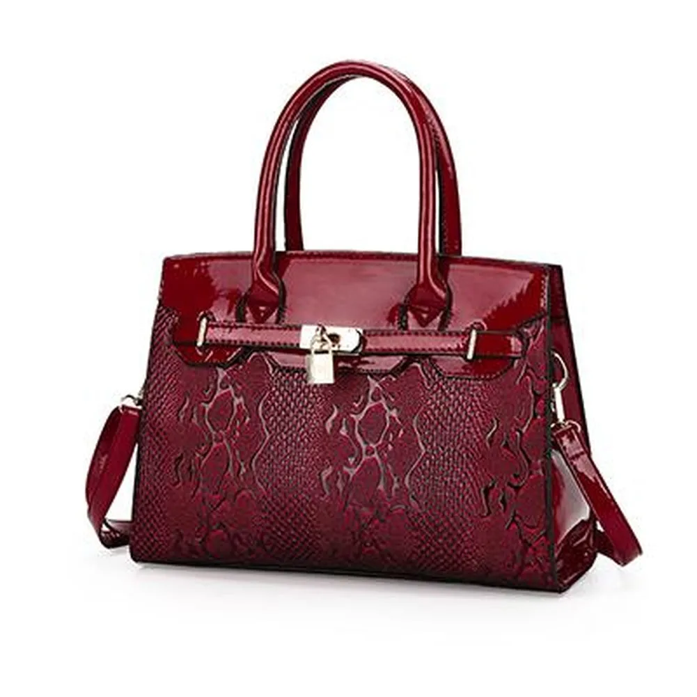 <bold>Top-Handle / Crossbody Bag  <br>Vegan-Leather