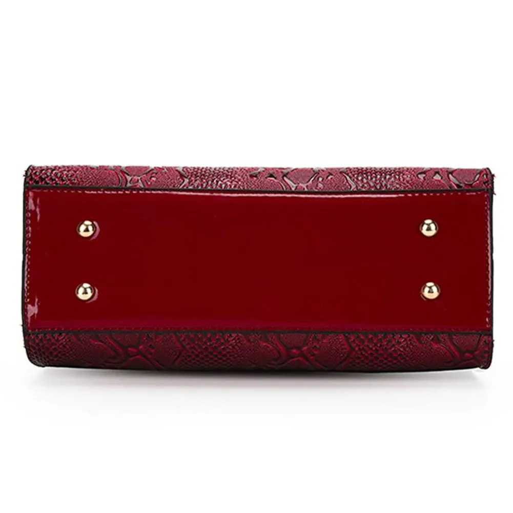 <bold>Top-Handle / Crossbody Bag  <br>Vegan-Leather
