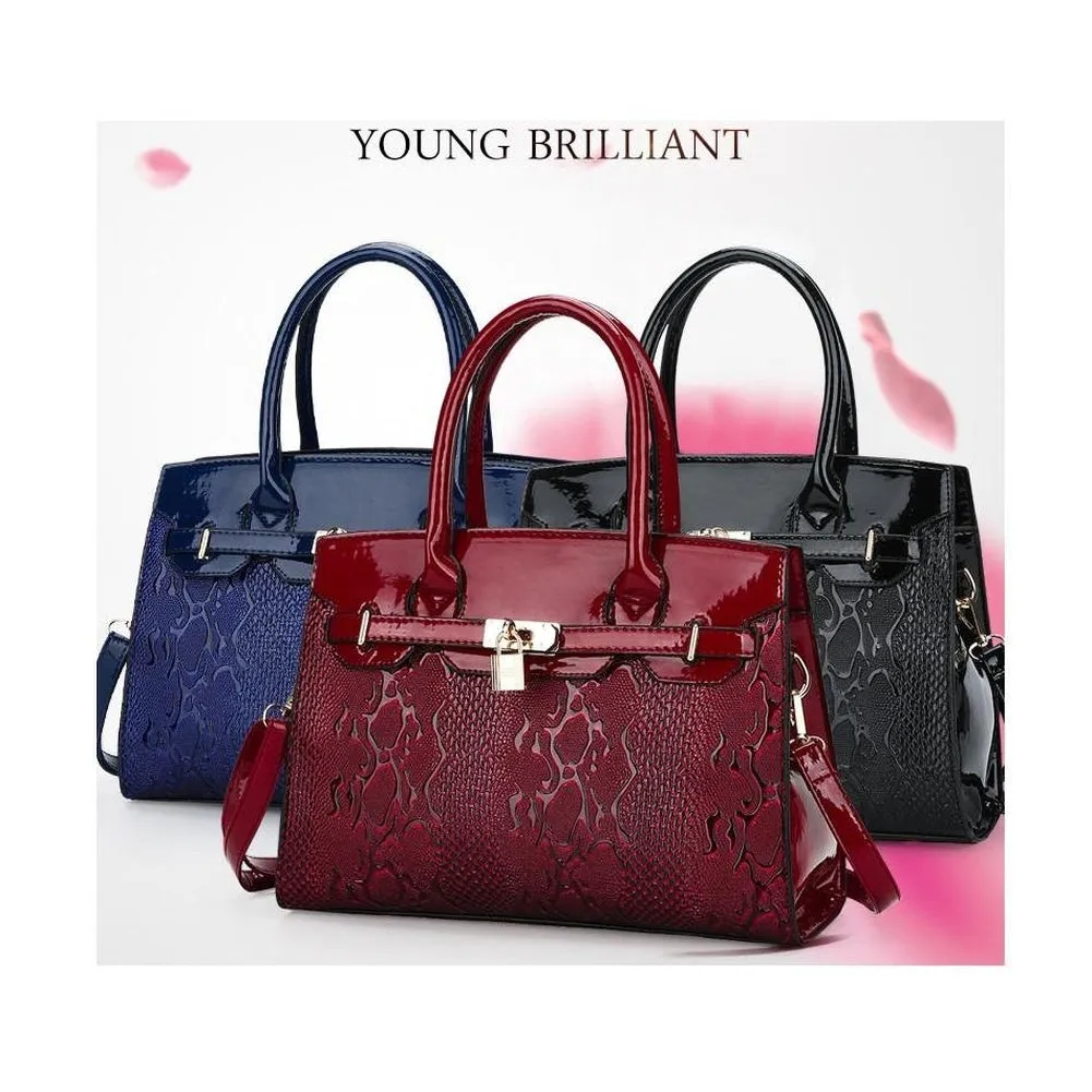 <bold>Top-Handle / Crossbody Bag  <br>Vegan-Leather