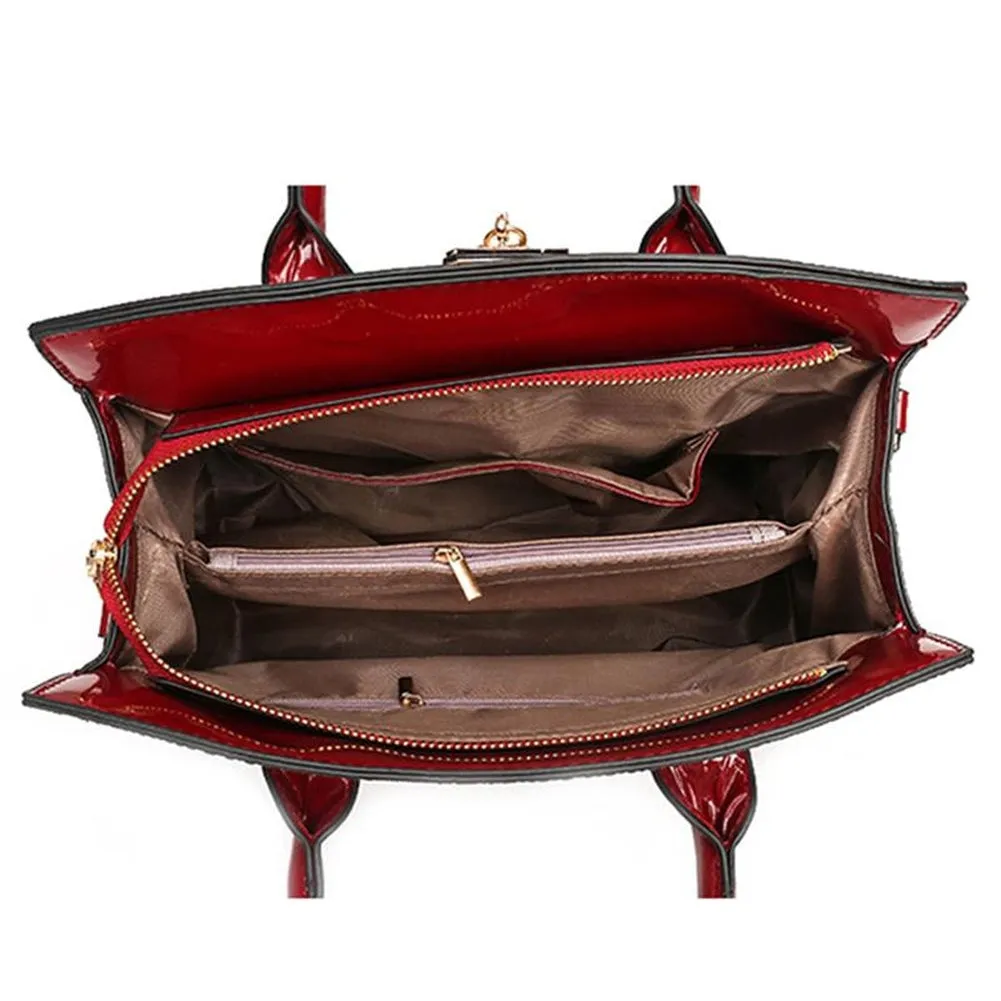 <bold>Top-Handle / Crossbody Bag  <br>Vegan-Leather
