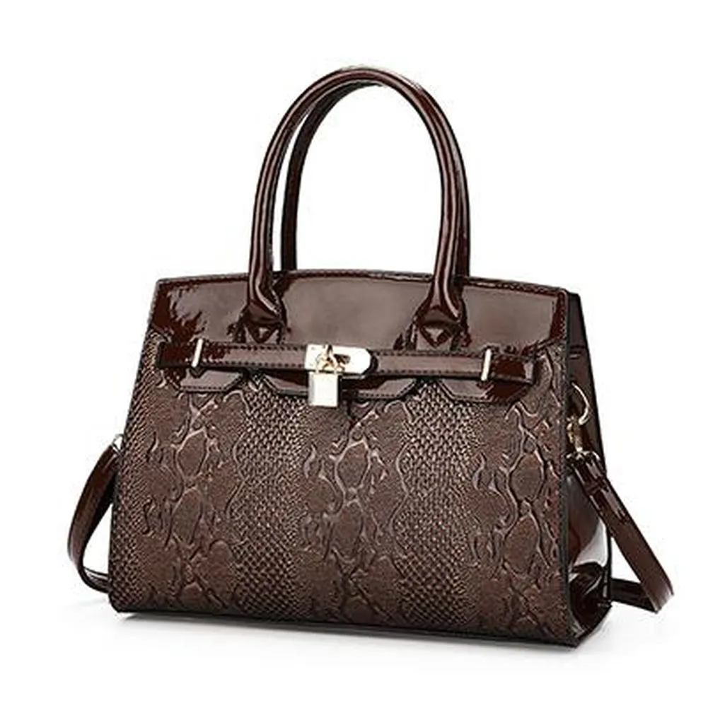 <bold>Top-Handle / Crossbody Bag  <br>Vegan-Leather