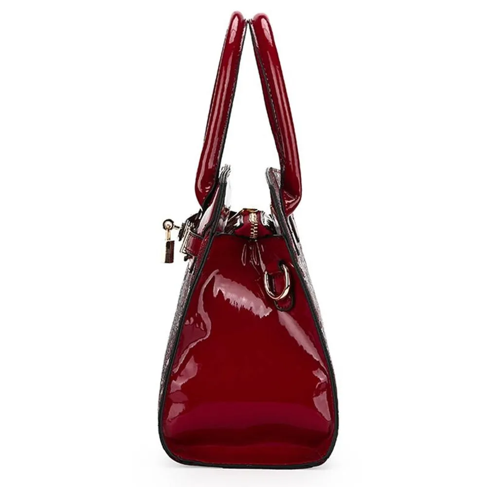 <bold>Top-Handle / Crossbody Bag  <br>Vegan-Leather