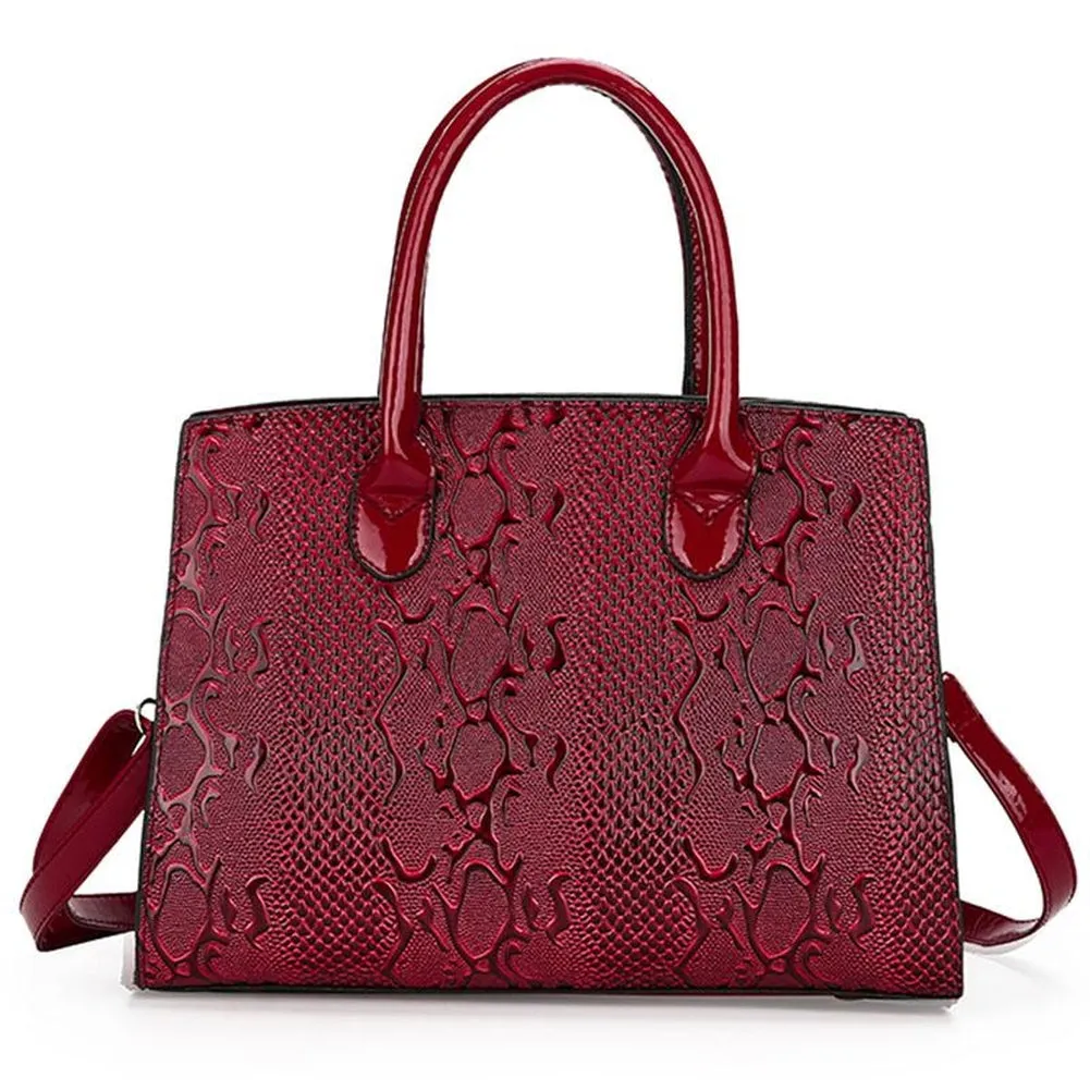<bold>Top-Handle / Crossbody Bag  <br>Vegan-Leather
