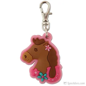 Lunch Box Zipper Pull - Pony