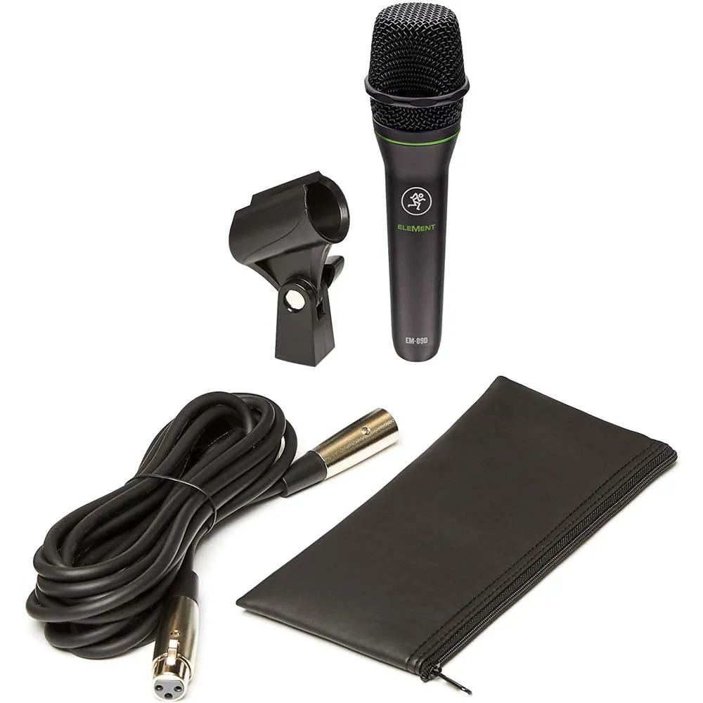 Mackie EM-89D EleMent Series Dynamic Vocal Microphone