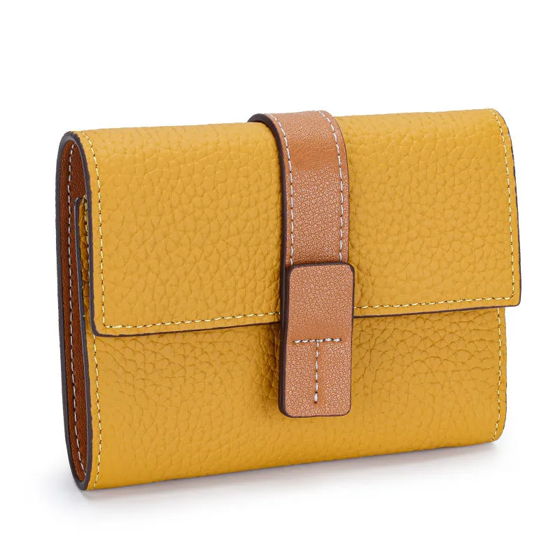 Madison Petit Genuine Leather Wallet - Compact & Stylish