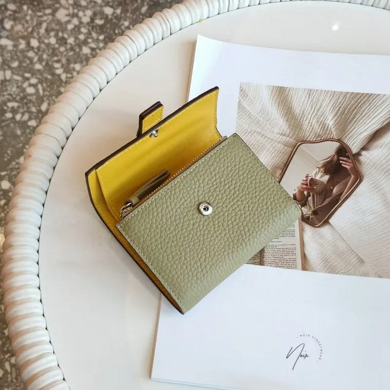 Madison Petit Genuine Leather Wallet - Compact & Stylish